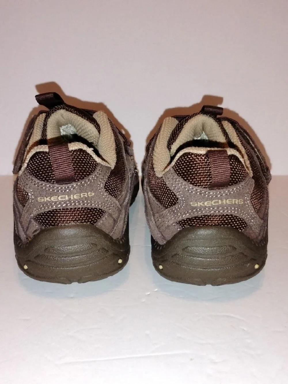 P-036 Skechers Women's Brown and Tan with Intuition Strap